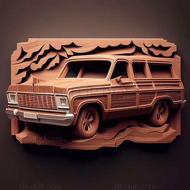 3D модель Chevrolet Suburban (STL)